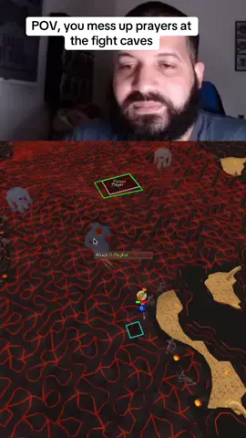 When you mess up at the fire caves in OSRS you gotta keep calm and try to save it, thankfully I did #osrs #firecape #fightcave #runescape #oldschoolrunescape 