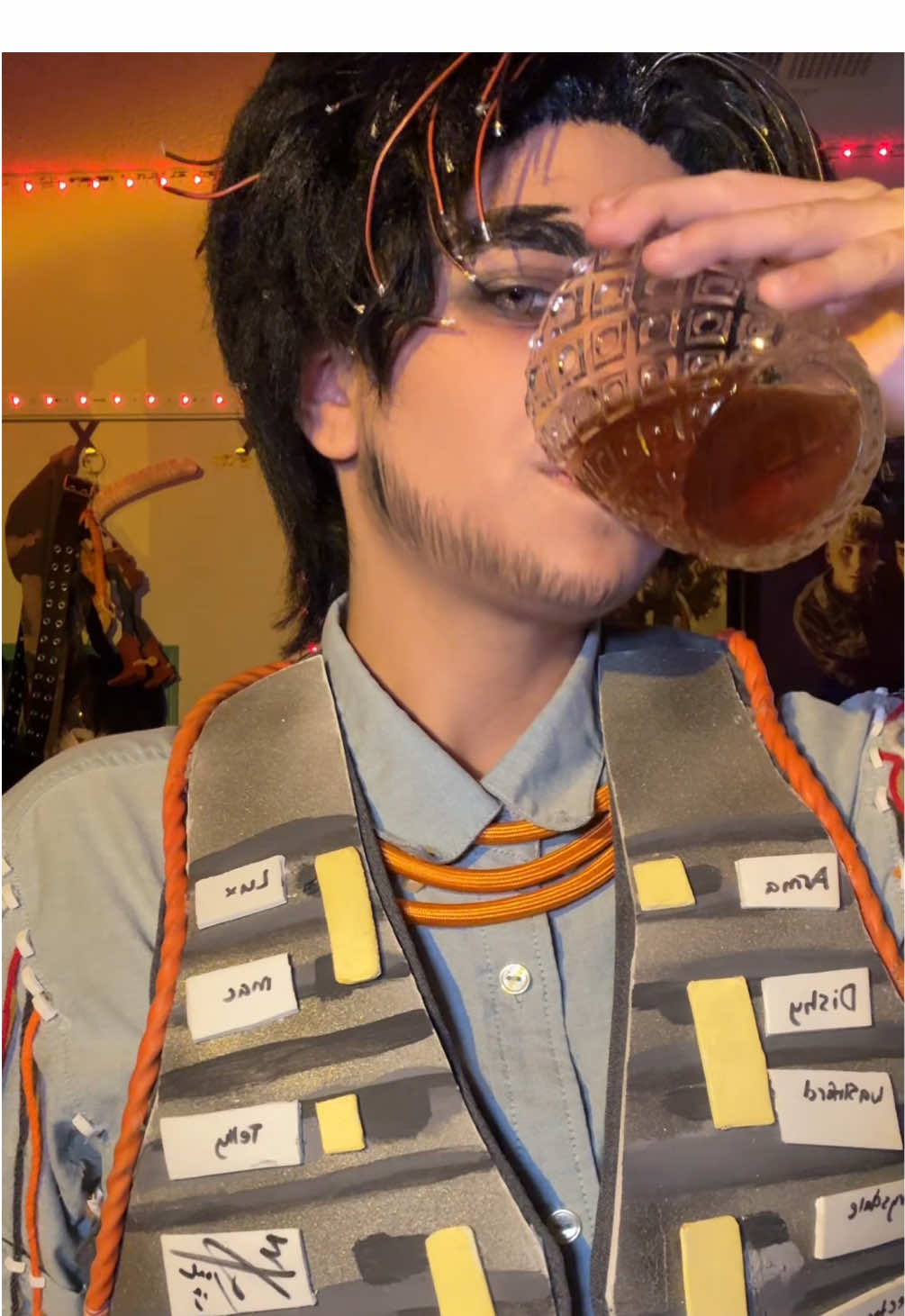 Me when I forget to post 😬 it’s fine I’ve been busy with better things lol #dateeverything #dateeverythingcosplay #dateeverythinggame #eddiewatts #eddieandvolt #eddiecosplay #fyp 