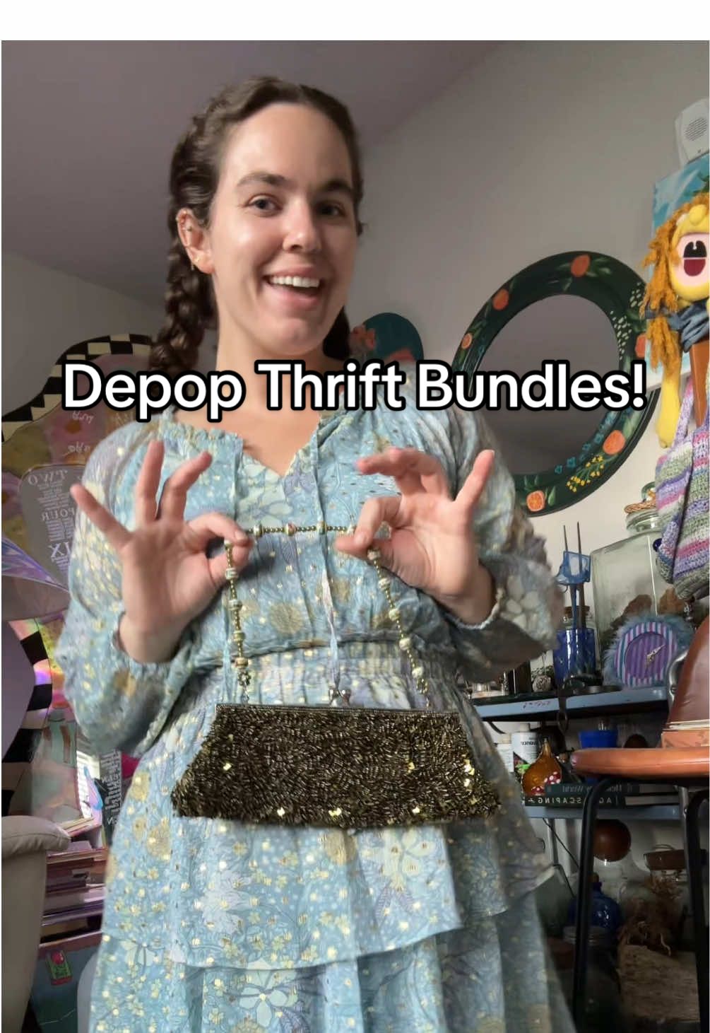 Things are already selling ahhh!! Depop link in bio 😘 what do we think about the prices?Shoot me an offer I’m flexible! #depop #thriftbundle #closetcleanout #coach #juicycouture #madewell #abercrombie 