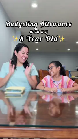 Our investing conversation was a bit longer, but that’s all I could fit and have it still make sense - somewhat 😅  Her money is invested inside of her 529 account. I opened it when she was 1, with birthday money. Throughout my debt free journey, I didn’t contribute consistently. We started this year debt free and also began contributing $250/month towards it. 😊 #allowance #allowancemoney #collegesavings #generationalwealth #kidsandmoney #financialliteracy #moneylessons #latinacreator #latinamom #raisingdaughters 