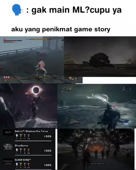 Cuma penikmat game story #sekiro #darksouls3 #eldenring #bloodborne  #soulslike #soulsborne #reddeadredemption2 