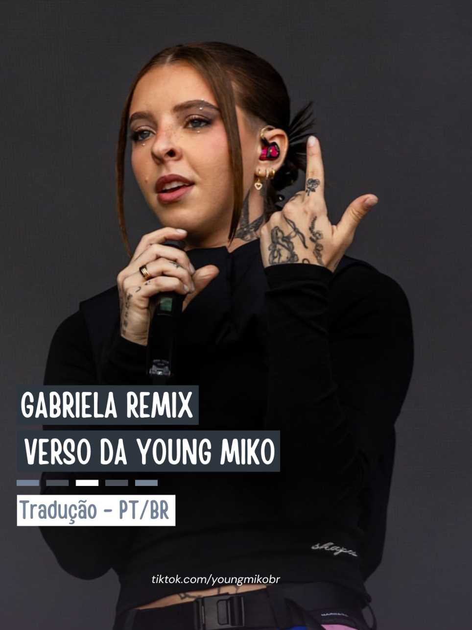 🇧🇷| você é uma baddie, baby mi!! 🥵  Gabriela Remix - verso da Young Miko (tradução em português) 🔥 #youngmiko #katseye #gabriela #tradução #ymbr 