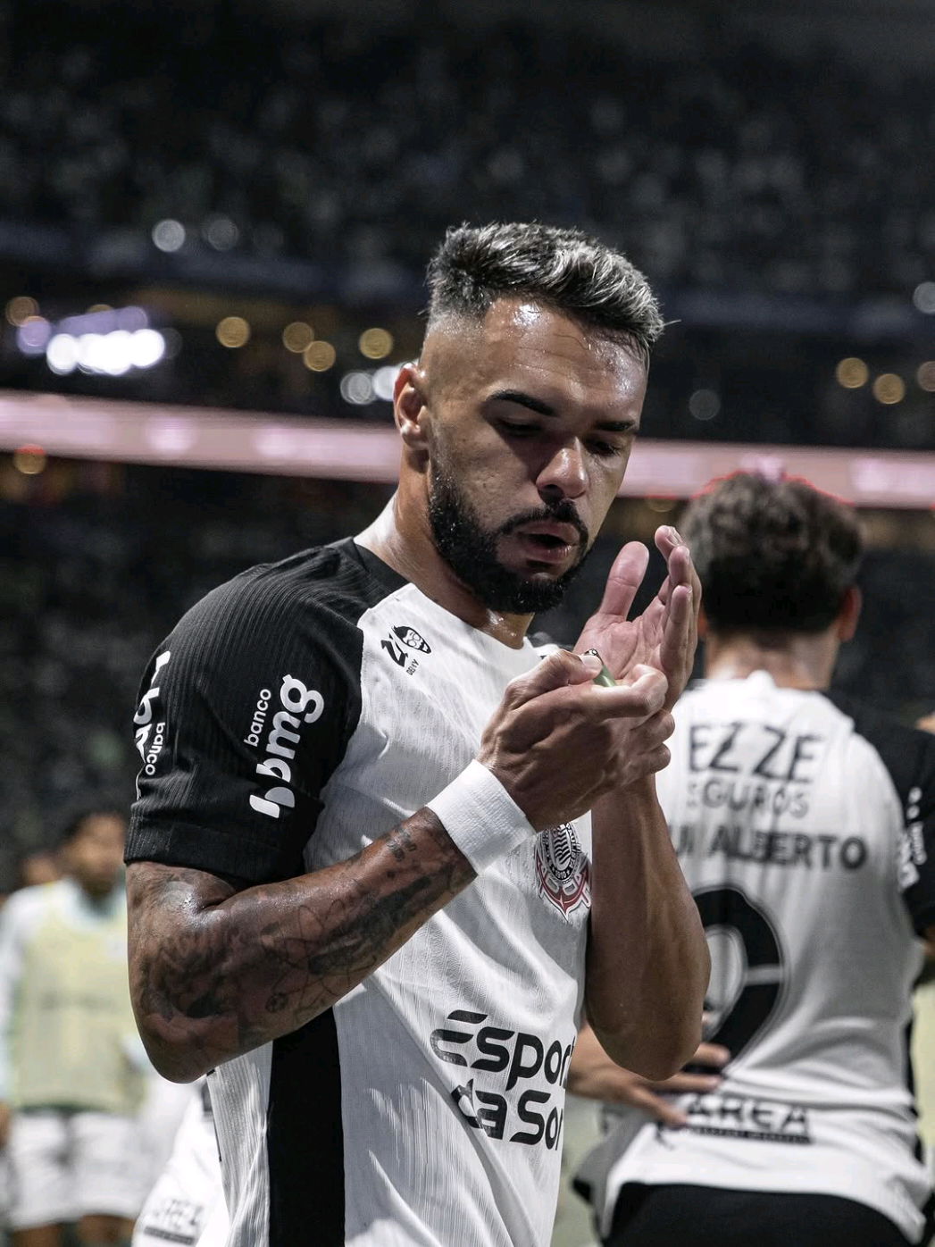 Os cara fica pistola com as provocações do Raniele...🤣🔥🦅 #corinthians #raniele #raça #futebol #edit 