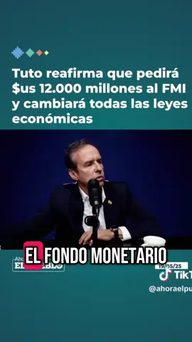 Cuando el FMI presta… no es gratis. A parte del interés exige condiciones 🤔 #FMI #Economía #Política #Bolivia #tutoquiroga #tuto #elecciones2025 