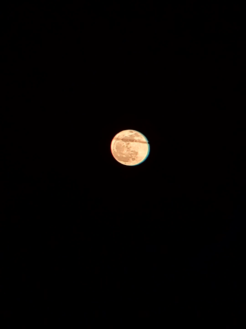Nascer da Lua hoje. #astrofotografiaamadoraa #fypp #luacheia #telescope 