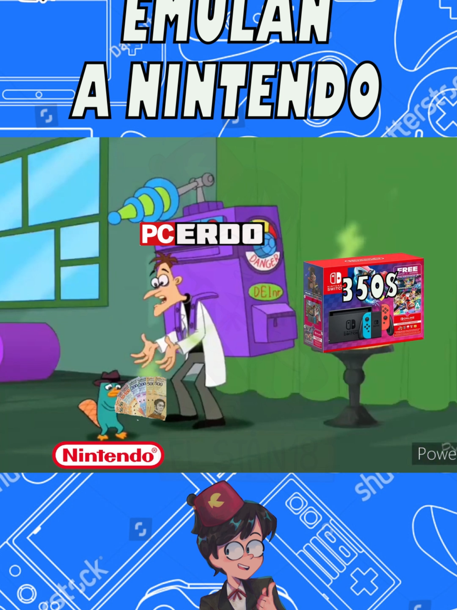 Nintendo subiendo los precios 😡😡🎮🎮 . .. . #videoojuegos #viralditiktok #videojuegos #viralvideos #nintendoswitch #nintendo #parody #nintendods #videoviral #Nintendo