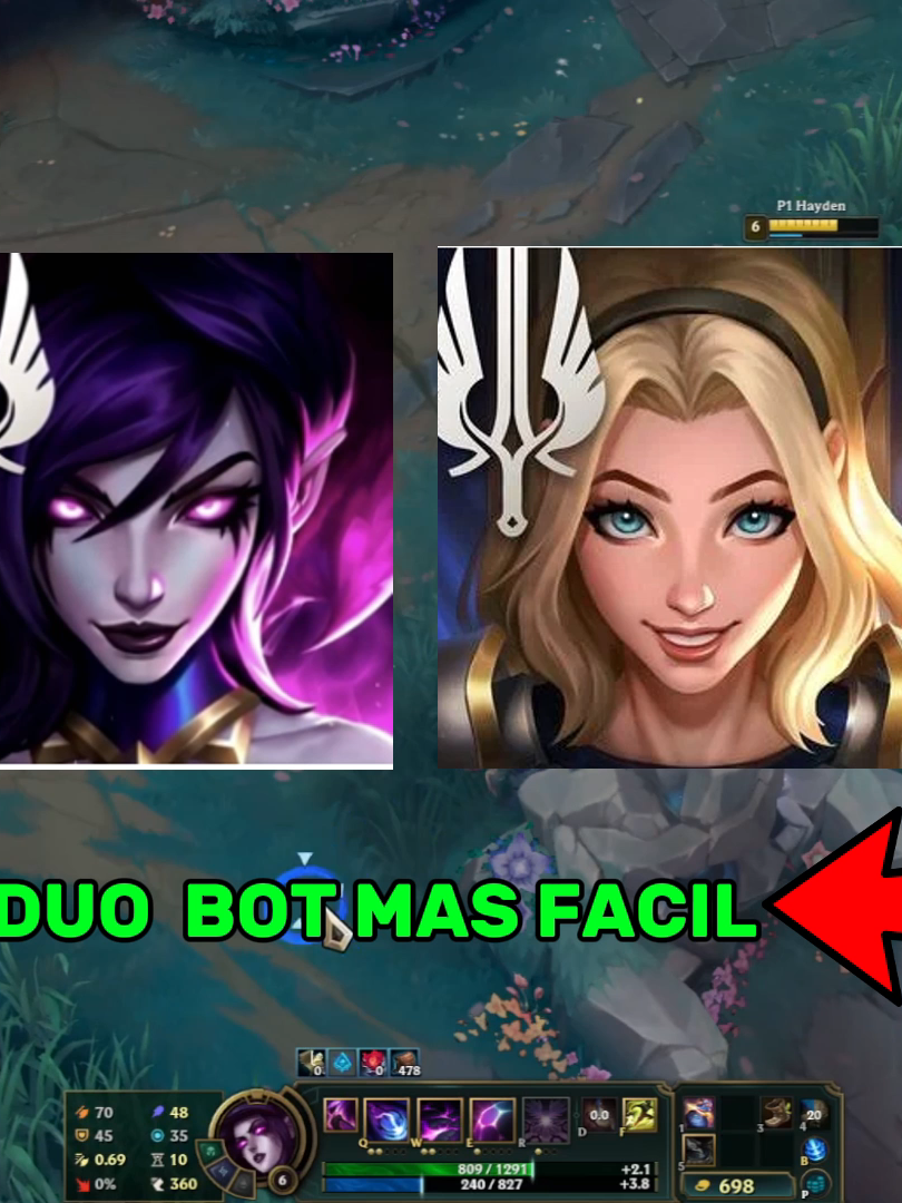 EL DUO BOT MAS FACIL PARA SUBIR ELO #leagueoflegends  #ELO  #LEAGUEOFLEGENDSLATAM