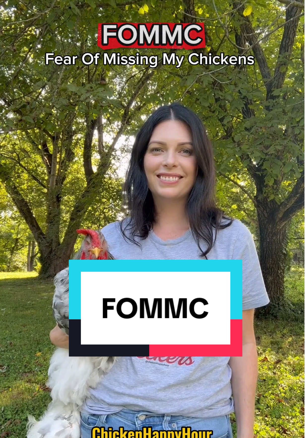 forget #fomo I have major FOMMC 😭 like my shirt?! It’s one of many in my online store, check it out!! Link in bio #chickenhappyhour l IB @Matt McGlasson, DVM 