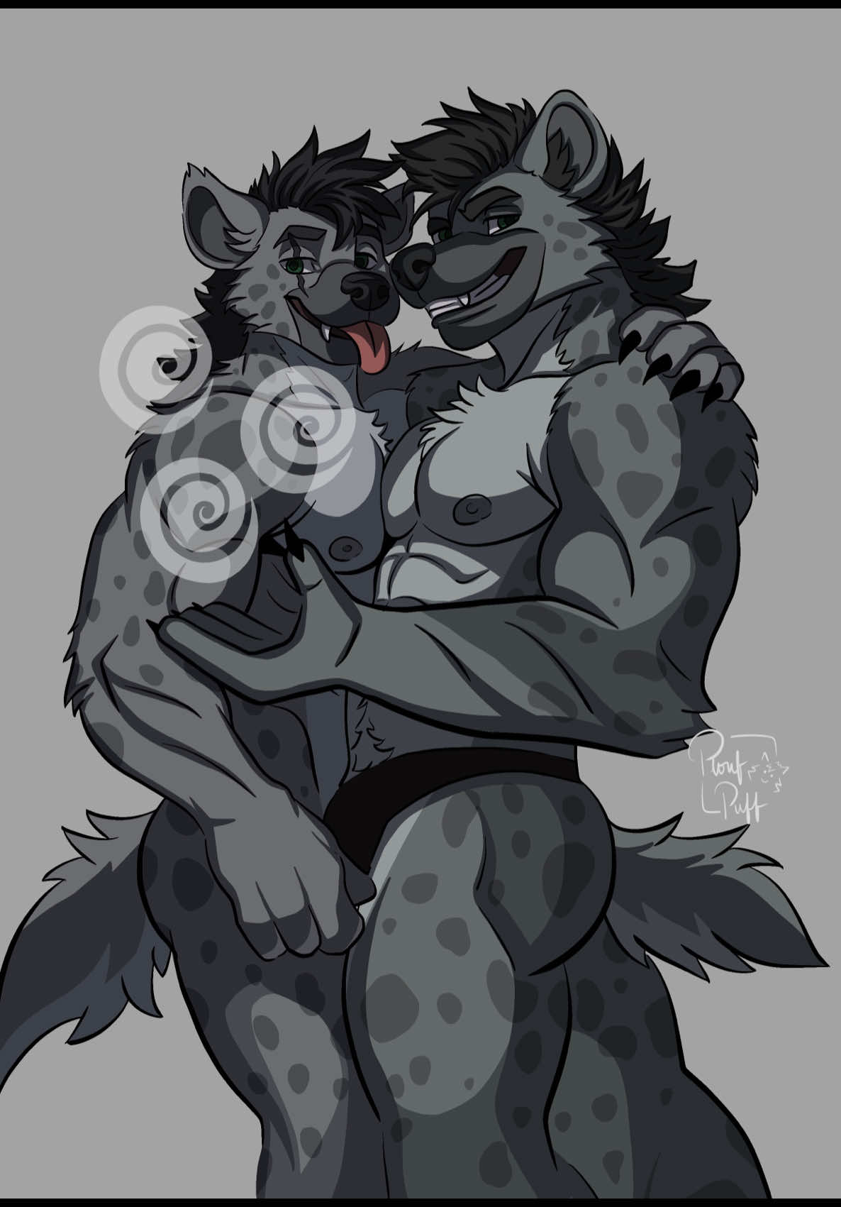 Replying to @BralloJH I can write an essay on the HYENAS as Exiled Illagers!!!! #Minecraft #furryart #furry #furrytok #pillagers 