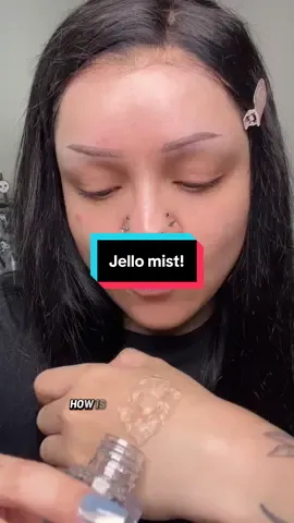 Hydra Jello Mist - Really unique, fresh, cooling, and safe for under and over makeup! #NuTexture #kbeauty #kbeautyskincare #koreanbeauty #hydration @AVA