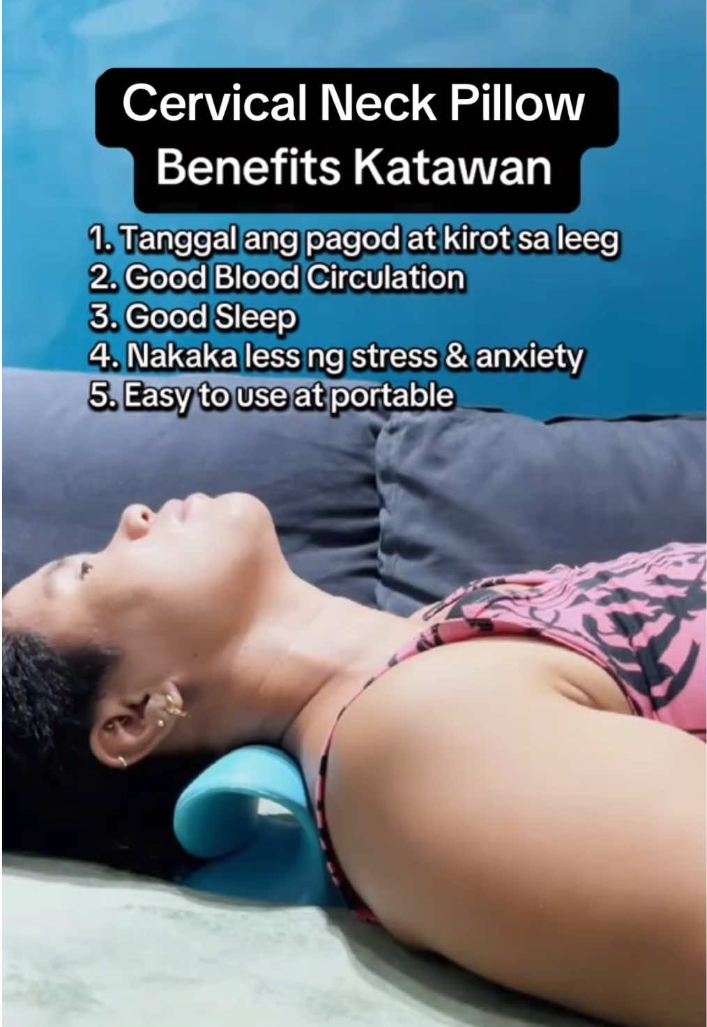 Wow na wow naman talaga ang benefits ng Cervical Neck Pillow na ito !!! Napaka portable na marerelax kapa !!! Kaya click the basket at check out muna ito!!! #diymassage  #massager  #bodymassager #neckpillow #neckpillowmassager 