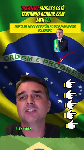 Flávio Bolsonaro está pedindo sua ajuda, estão tentando acabar com Bolsonaro.   SEGUE  a página  #bolsonaro #presidentebolsonaro #flaviobolsonaro #moraes #noticias 