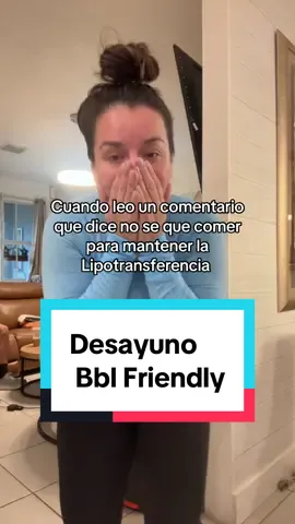 Desayuno BBL friendly: 💡 Por qué funciona: 	•	La proteína mantiene músculo y firmeza. 	•	El carbohidrato complejo da energía para tu día y entreno. 	•	La grasa saludable ayuda a nutrir y mantener la grasa transferida en el glúteo. #bbl #bbljourney #bblrecovery #lipotransferencia #postopcare 