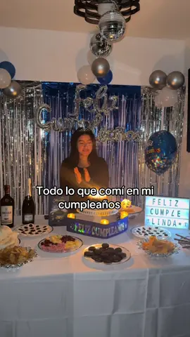 Todo lo que comí por mi cumpleaños🫶🏼 #loquecomoenundia #wieiad 
