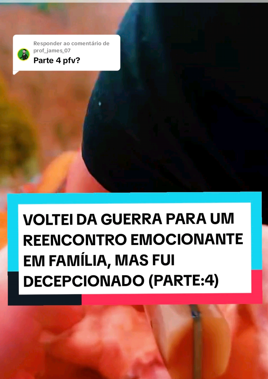 Respondendo a @prof_james_07  Voltei da guerra para um reencontro emocionante em família, mas fui decepcionado.  #volteidaguerra #reddit #historiasreddit #reddithistorias #relatos 