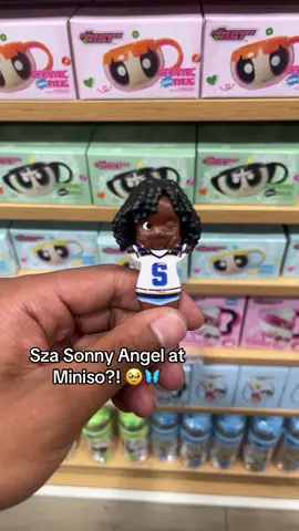 I actually made it! 🥹🦋 #miniso #sonnyangel #blindbox #sza #sos 