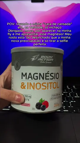 Magnésio inositol, meu queridinho! ❤️ #magnesioinositol #magnesio #cortisol #cortisolelevado #saudeebemestar 