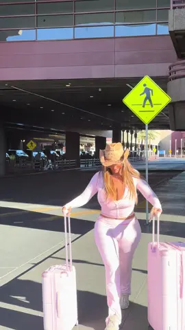 Rolling through the airport like 