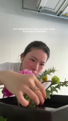 Was so close to crash out #ikebana 