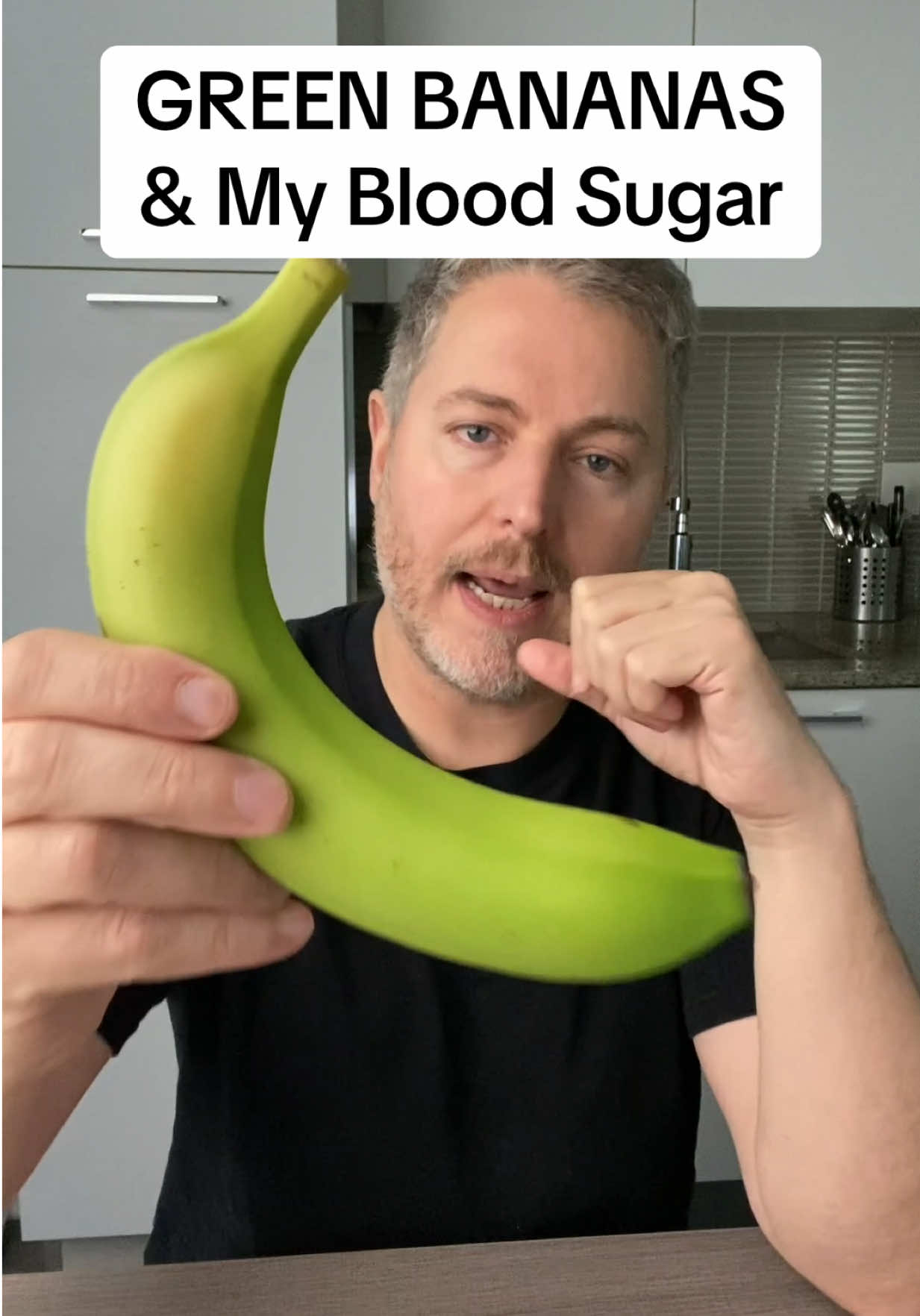 Green bananas and my blood sugar. How do they affect my glucose levels? #bloodsugar #glucose #greenbanana 
