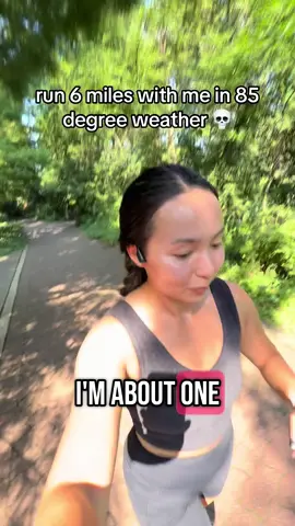 run 6 miles with me! #fyp #foryoupage #trend #trending #viral #Running 