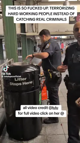 for full video click go to @lulu  #newyork #nyc #nyccops #nycpolice #police #policeofficer #policeoftiktok #unfair #unfairworld #wtf #wtf? #wtfmoment #fyp #fypシ #fypシ゚viral #follow #duet #viral #viralvideo #viraltiktok 