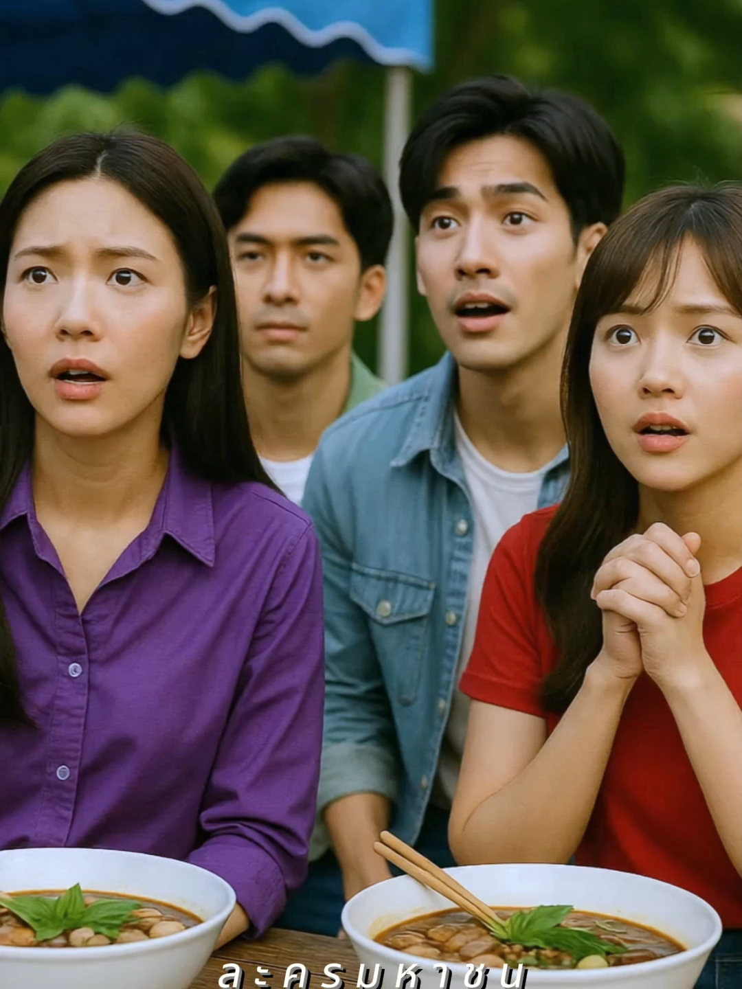 ก๋วยเตี๋ยวเรือชามยักษ์ ทำเอาหน้าเท่านั้นเเหละ#เพจละครมหาชน #ดูคลิปเต็มที่เพจละครมหาชนเเละเวลาดี