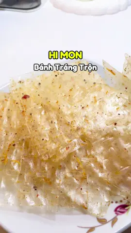 Bánh tráng trộn Hi Mon #banhtrang #banhtrangtron #banhtranghimon #review 