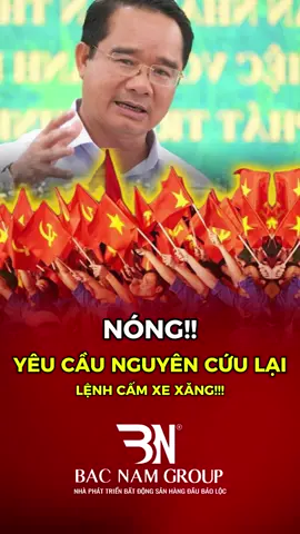 yêu cầu nghiên cứu lại luật cấm xe xăng #tintuc #xahoi 