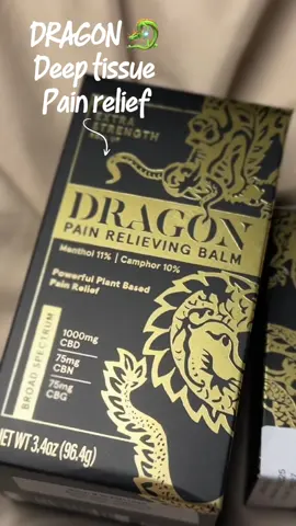 🔥 Instant relief you can actually feel! My sore muscles don’t stand a chance against this extra strength deep tissue cream. #DragonPainRelief #PainFreeLife #CapCut#jointpain#painfreeliving#sportsinjury #wellnesstips 