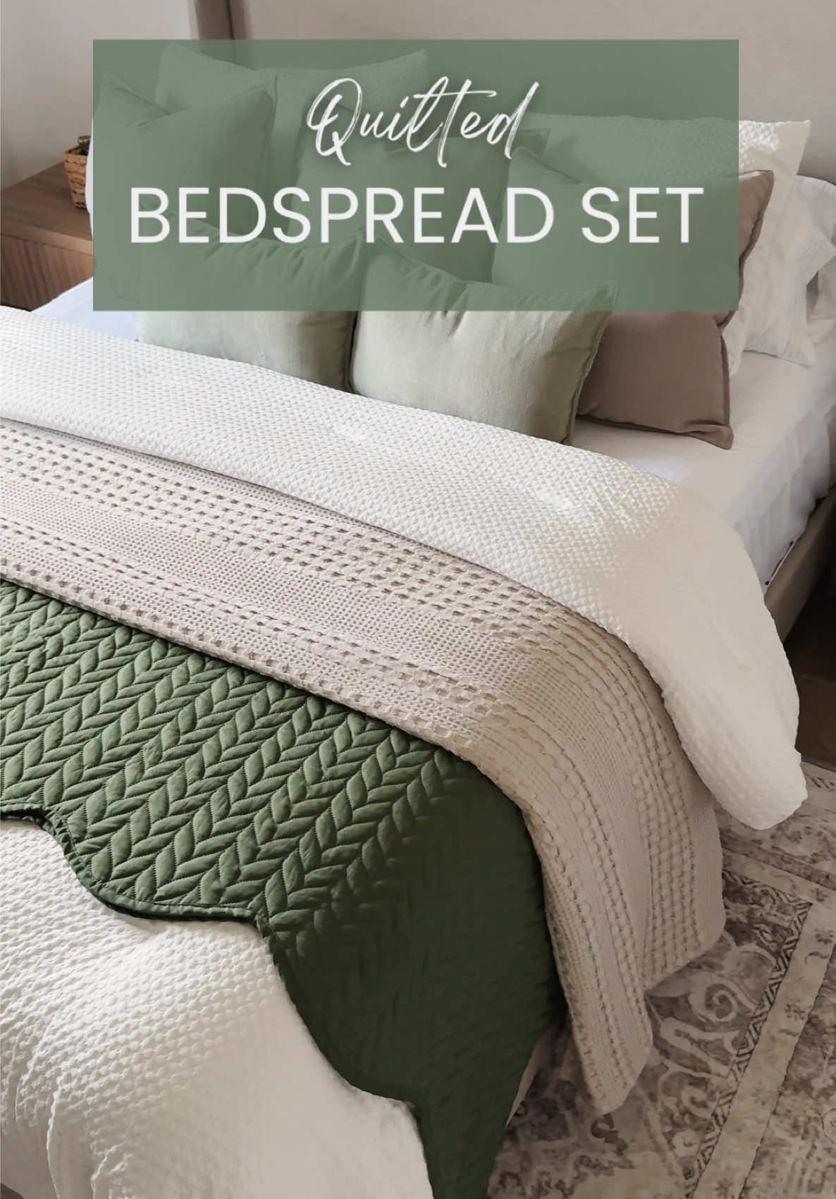 Nothing makes a bedroom feel pulled together like a good quilted bedspread set ✨ This one is lightweight, soft, and gives my bed that “I actually made an effort” look without trying too hard. Bonus — it’s easy to wash and holds up beautifully.  #QuiltedBedspread #CozyBedroomVibes #BedroomRefresh #HomeDecor #Bedding #QuiltLovers #tiktokshopcreatorpicks 