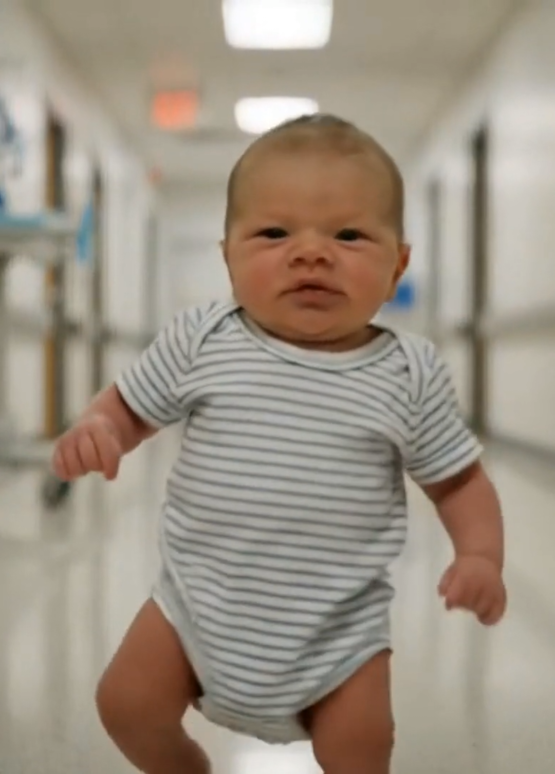Stupid baby #smallbaby #aibabytrend #babytalking #aivideo #fyp 