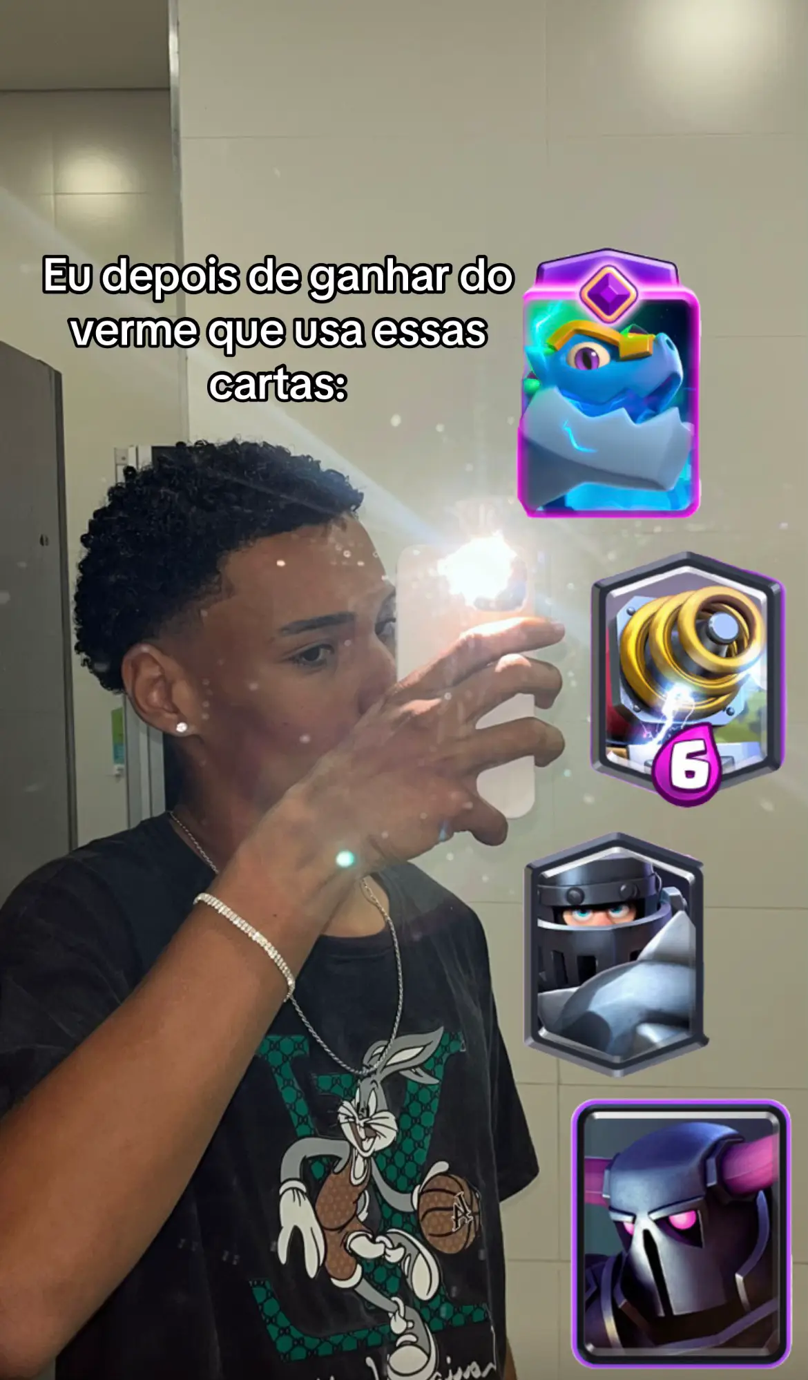 Inúteis #clashroyale #megacavaleiro #foru #foryoupage 