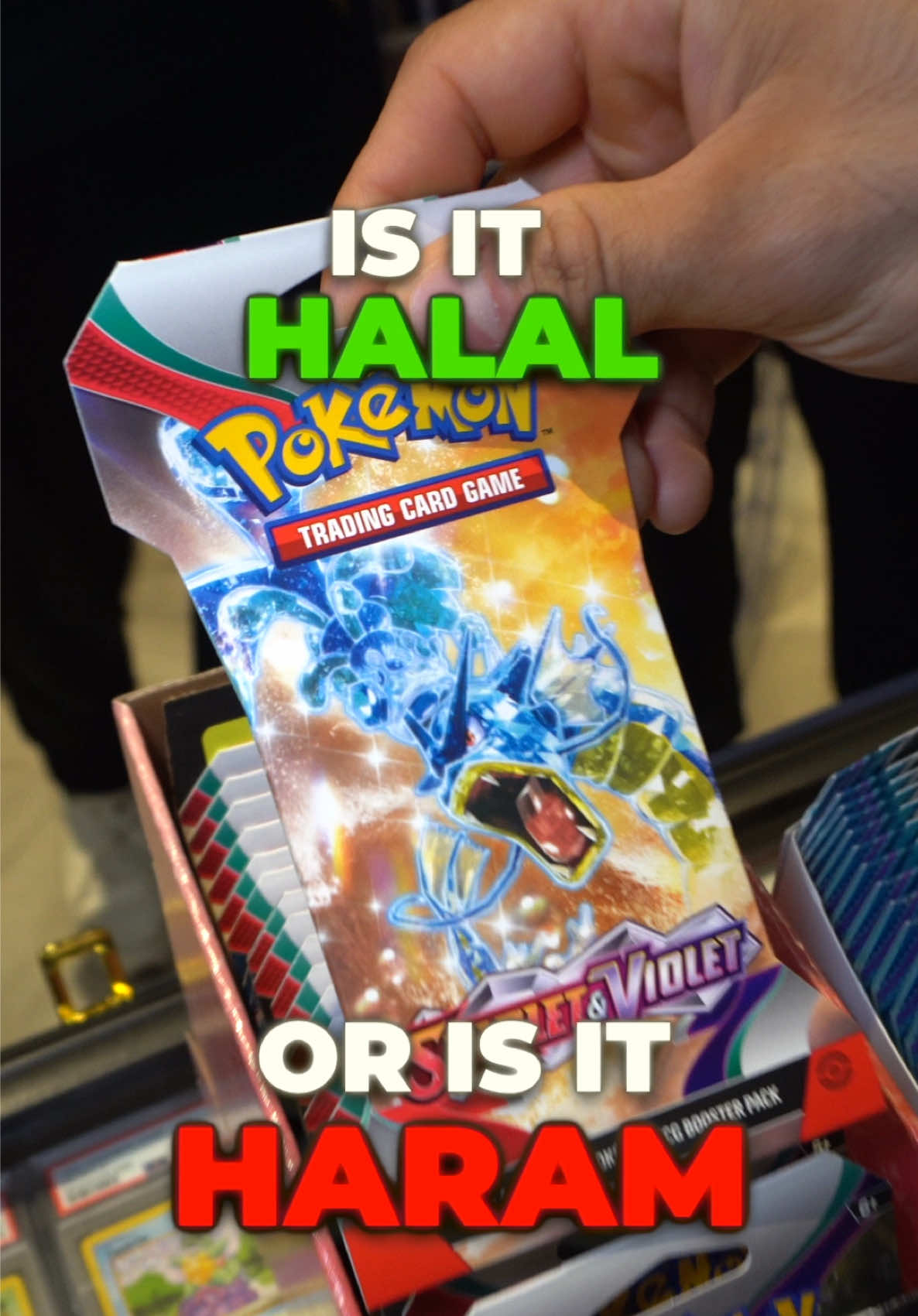 Which Pack Is Halal or Haram 🟢🔴 #halal #haram #pokemontcg