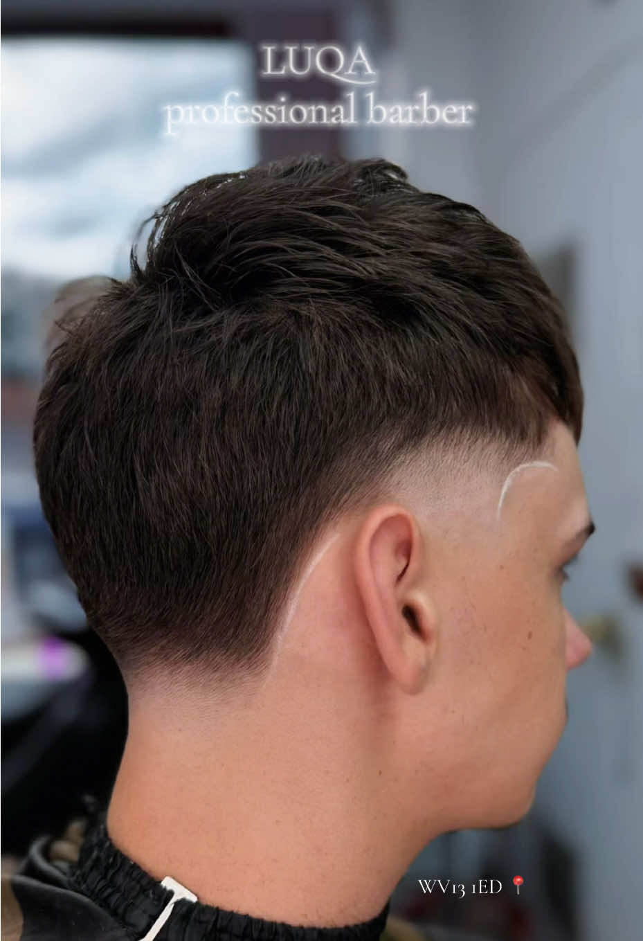 “Fresh fade, sharp vibes ✂️🔥 #GameChangerLook” #LUQAProfessionalBarber #WillenhallBarber #UKBarber #SkinFade               