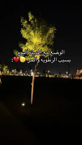 مو طبيعي كميه رطوبه وحر غير متوقعه😭#بدون_موسيقي #المدينه #تصميم_دعوات_الكترونية #اكسبلووووورررر #الشعب_الصيني_ماله_حل😂😂 #السعوديه #صلوا_على_رسول_الله 🤍