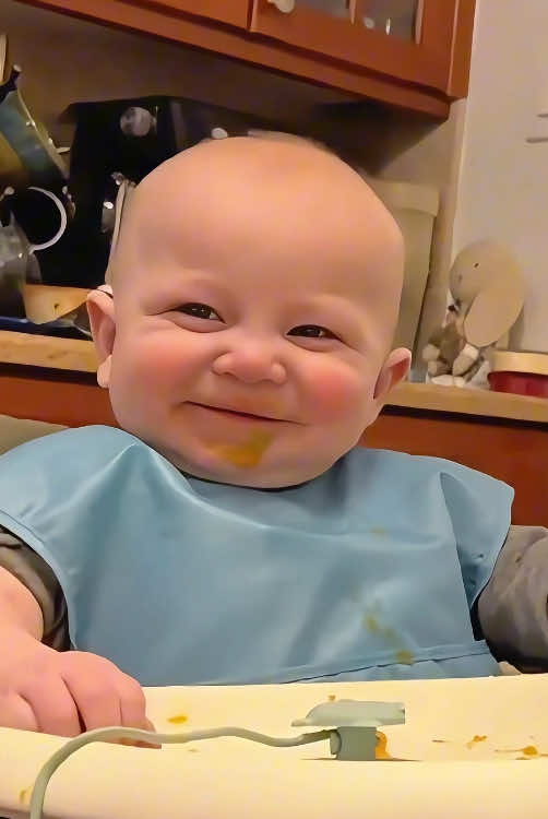 The baby who sneezes#funnyvideos #happiness #baby #funny #kid #funnytiktok #funnytiktok 
