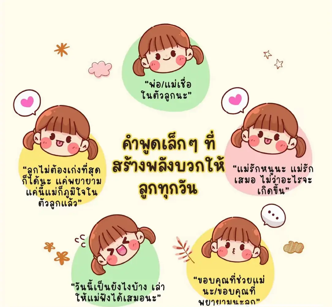 มาสร้างพลังบวกให้กับลูกเรากัน#พ่อแม่มือใหม่ #แม่และเด็ก #ของดีแม่และเด็ก 