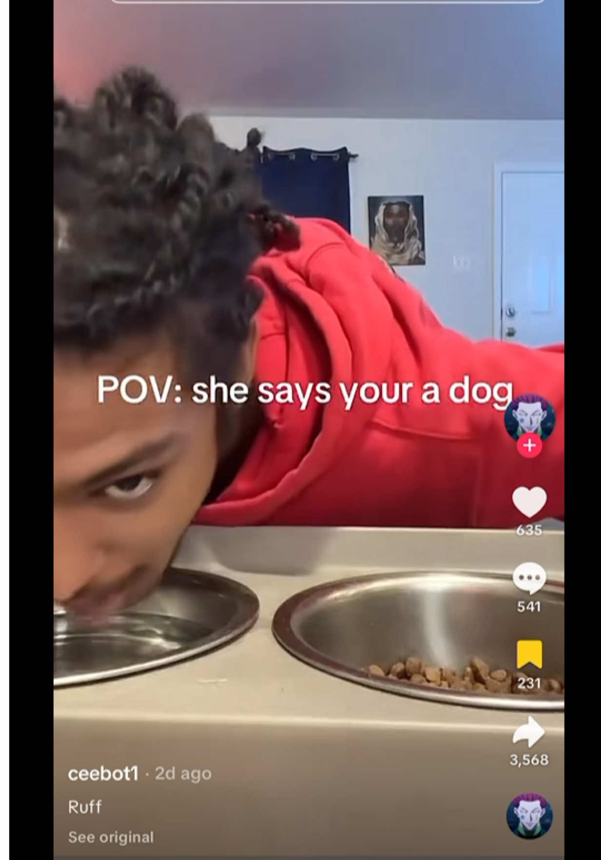 Mann no1 forced you to posted you on all 4s cmon bro Credit:@ceebot1  #ruff #wyd #taggking 