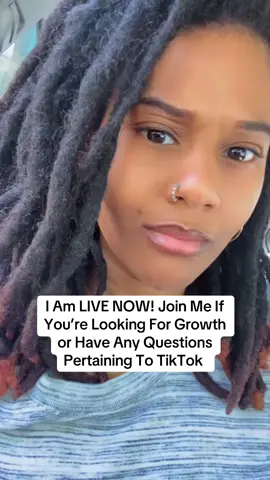 I’m live NOW come join us! #TikTokLive #TikTokGrowth #LiveRoom 