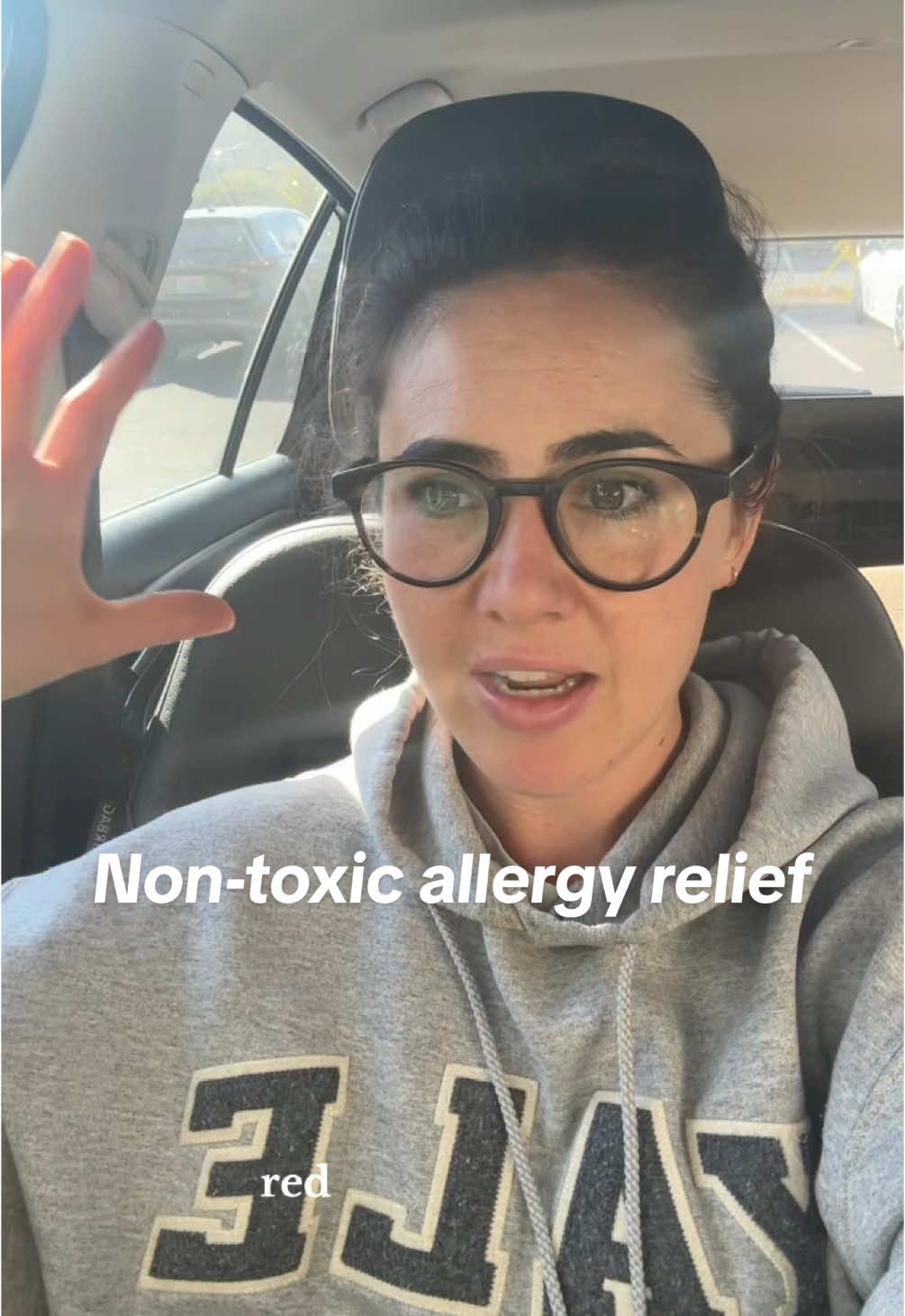 Non-toxic way to get rid of your allergies  #nontoxic #nontoxicliving #wellness #health #allergies 