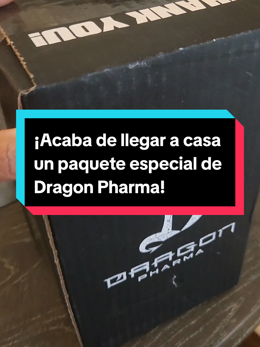 ¡Acaba de llegar a casa un paquete especial de Dragon Pharma! #Fitness #DragonPharma #CarnitinaLíquida #pontemamado 