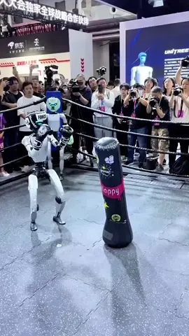 Este robot chino se noqueó a sí mismo durante una demostración pública. Golpeó el saco de entrenamiento con una patada precisa, pero al completar el movimiento perdió el equilibrio y tropezó con la cuerda del ring, terminando en el suelo ante la sorpresa del público. Incluso con toda su tecnología, los robots todavía pueden tener errores muy humanos. #RobotFail #TecnologíaHumana #ErroresDivertidos #Robots #DemostraciónTecnológica #MomentosInesperados #HumorTech #rexoarmy #datoraro #rexo  Disclaimer:This information is taken from the internet which may or may not be true we do not want to spread any fake news. The content provided by this channel is meant for EDUCATIONAL PURPOSE only. Copyright Disclaimer:- Under section 107 of copyright Act 1976, allowance is made for FAIR USE for purpose such a criticism, comment, news reporting, teaching, scholarship and research. Fair use is as permitted by copyright statues that might otherwise be infringing. Non-profit, educational or personal use tips the balance in favor of FAIR USE.