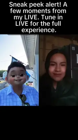 Sneak peek alert! A few moments from my LIVE. Tune in LIVE for the full experience.#tiktoklive #livehighlights 