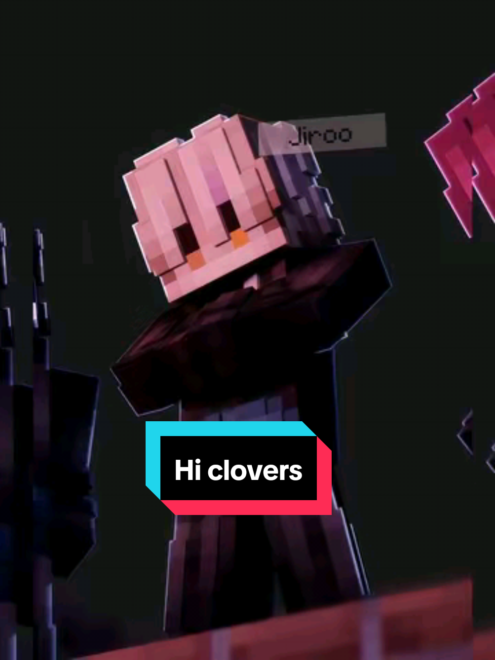 #roo  hello clovers im here @officialclovers #minecraft #trendingviralvideo #fyp #foryou #foryoupage 