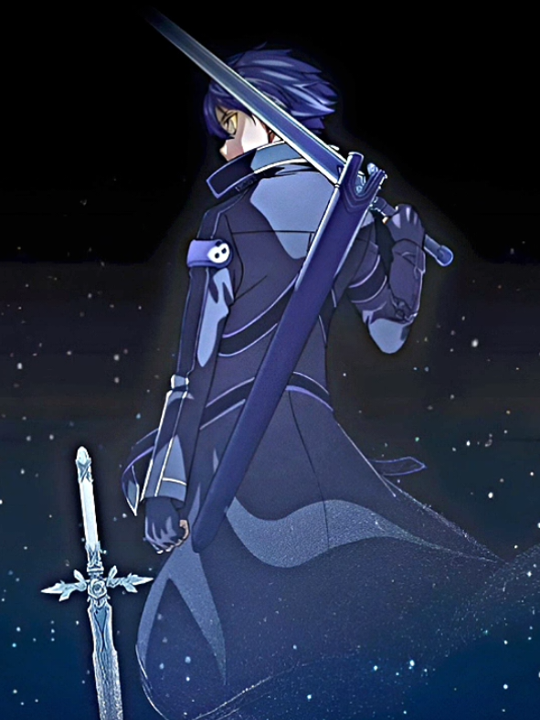 pendekar pedang hitam🔥😈, kirito🥶 - #よーしキンプリを幸せにするぞ #いつもありがとう #愛してます #アニメーション部門 #アニメ #ふいぷ #swordartonline #kirito  #kirigayakazuto #anime #fyp 