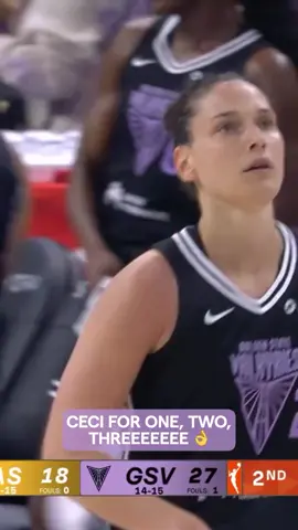 Ceci 🤌🏼🤌🏼💜 #ceciliazandalasini #valkyries #lasparks #WNBA #womensbasketball 