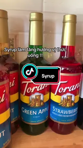 #syrup #torani #syruptorani #fyp  @Unbox Nguyên Liệu 