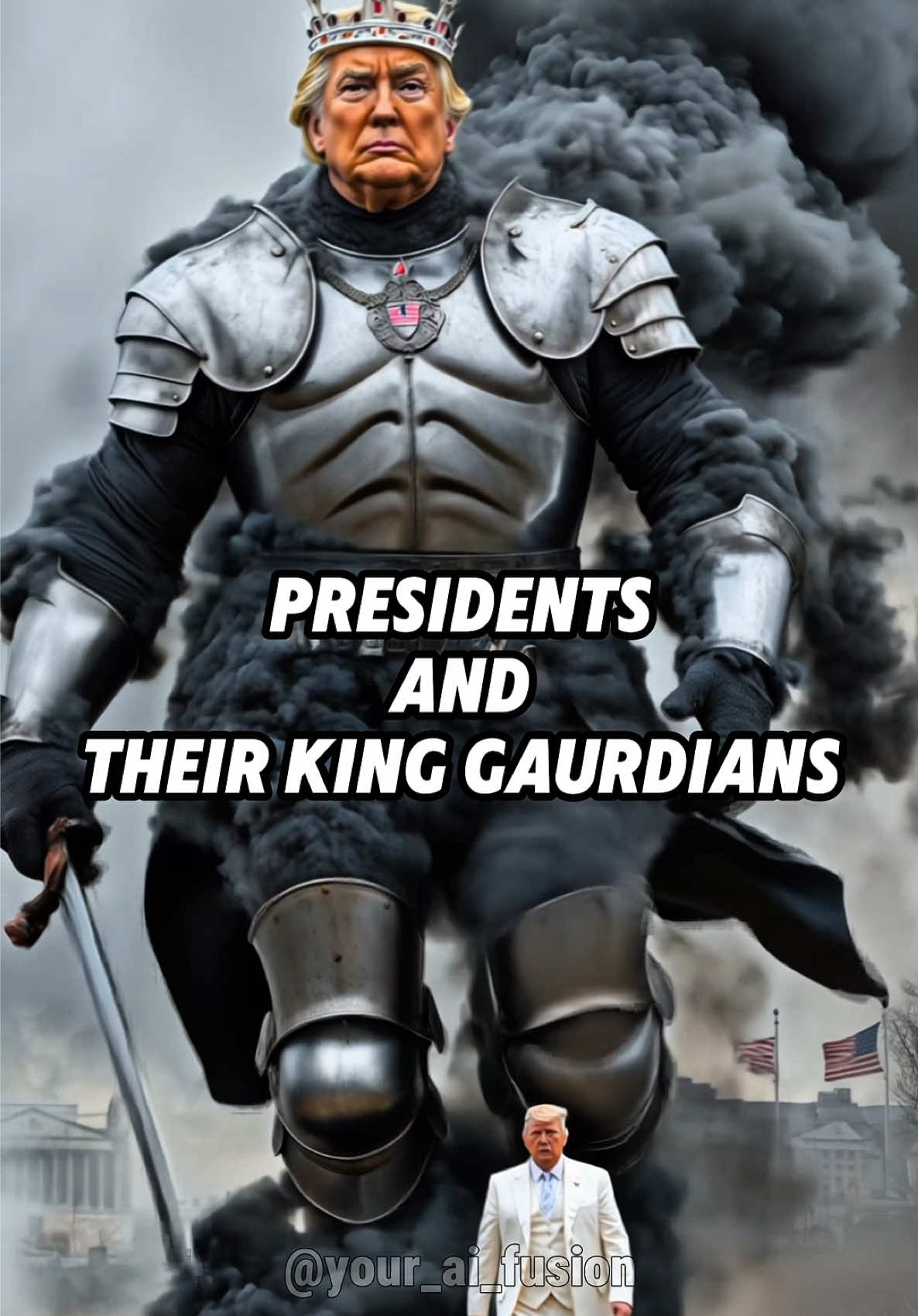 Presidents and Their King Gaurdians! 🔥💀 #aiart #countries #fyp 