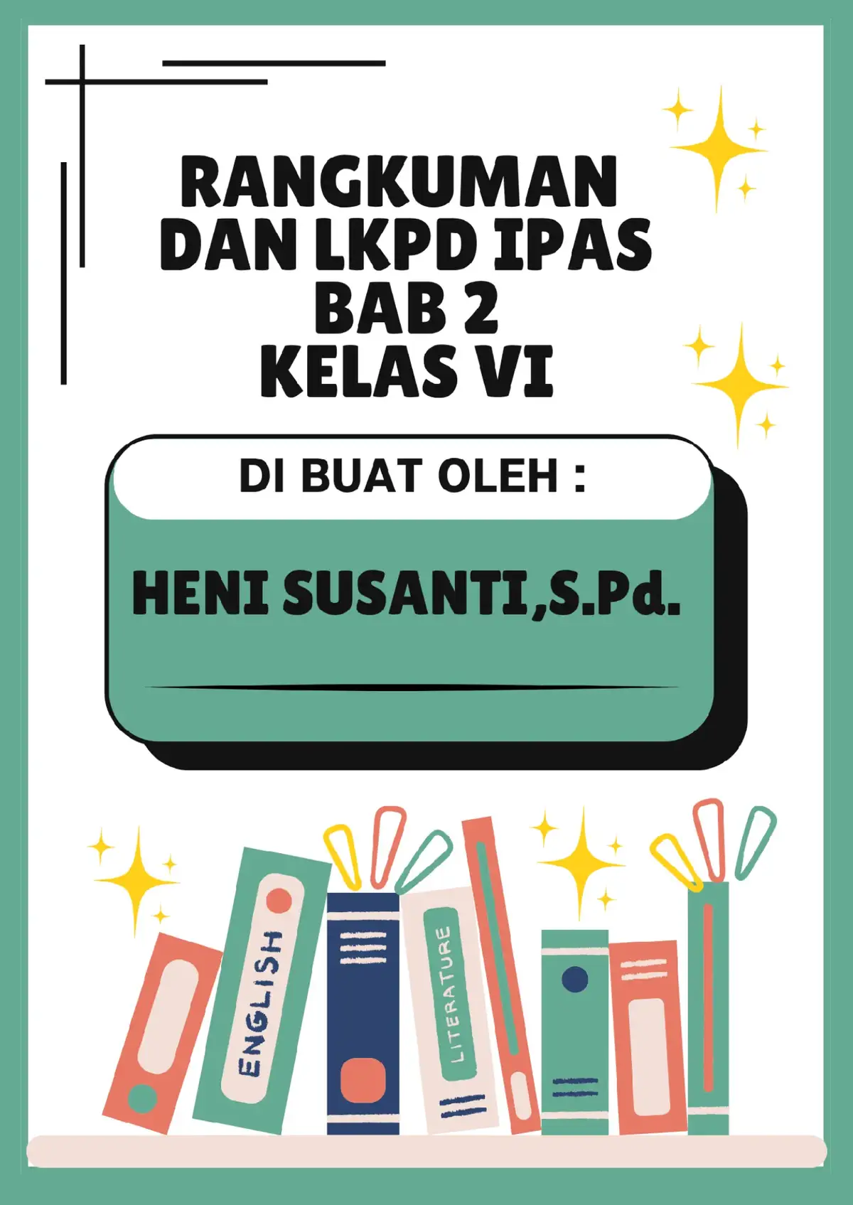 📚 Rangkuman & LKPD Kelas 6 IPAS Bab 2 Lengkap! Di bab ini kita bahas perjalanan penting sejarah Indonesia: ➡️ Kedatangan bangsa asing ke Indonesia ➡️ Macam-macam perlawanan rakyat terhadap penjajah ➡️ Masa pergerakan nasional yang mengobarkan semangat kemerdekaan ➡️ Kedatangan penjajah Jepang dan pengaruhnya ➡️ Kemerdekaan Indonesia dan peristiwa penting di sekitarnya Semua materi sudah dirangkum dan disusun dalam LKPD siap cetak, tinggal pakai buat belajar dan latihan. Praktis banget untuk persiapan ulangan dan tugas sekolah! komen mau atau cek link di bio yaa #SejarahIndonesia #Kelas6 #IPAS #Rangkuman #LKPD #BelajarAsik #Kemerdekaan #PergerakanNasional #gurutegal #buhenibumijawa #buheniadiwerna #fyp #dinasdikbudkabtegal #fyppppppppppppppppppppppp 